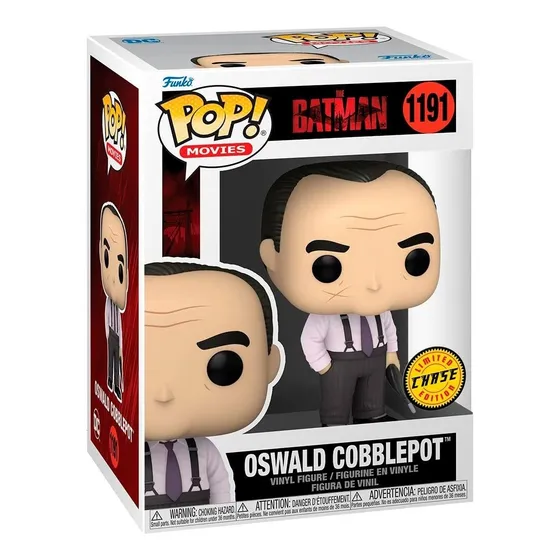 Funko Pop The Batman Oswald Cobblepot #1191 Exclusivo Chase