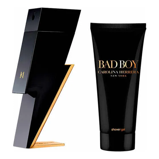 Carolina Herrera Bad Boy Edt 50ml + 100ml Del De Ducha