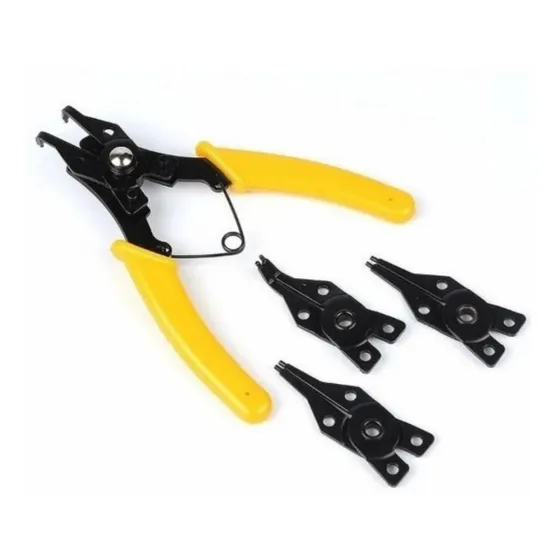 Pinza Para Pines  Puntas Intercambiable 4 En 1