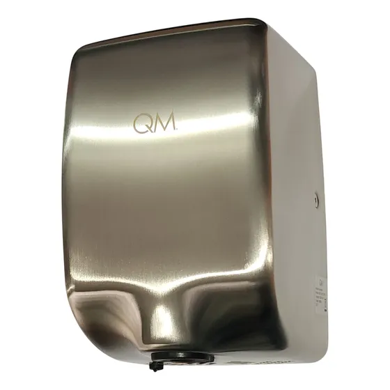 Secador De Manos Quality Metal 1600w Qm Acero Inoxidable