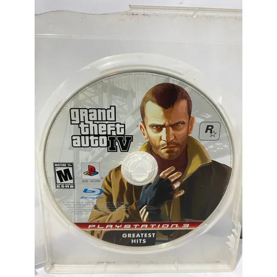 Gta 4 Ps3 Original Mídia Física