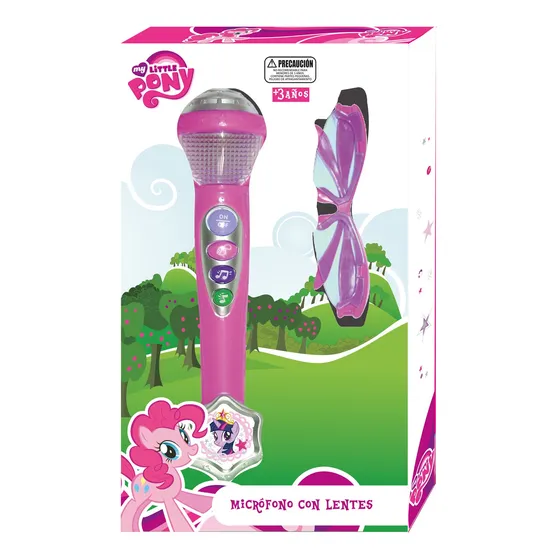 Microfono Con Lentes My Little Pony Hasbro Pronobel