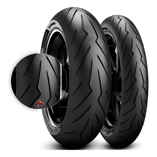 Llanta 140/70-17 Y 100/80-17 Diablo R 3 Radiales Ns200, Fz16