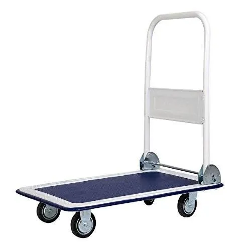 Giantex 330lbs Plataforma De La Compra Del Carro Plegable Pl