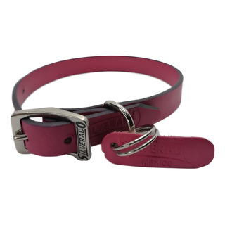 Collar 100% Piel Para Perro Mediano/ Grande 2x57cm Silverado Collar 100% Piel Para Perro Mediano/ Grande 2x57cm Silverado