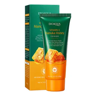 Limpiador Facial Bioaqua Con Miel De Manuka Y Vitamina E, 10 Limpiador Facial Bioaqua Con Miel De Manuka Y Vitamina E, 10
