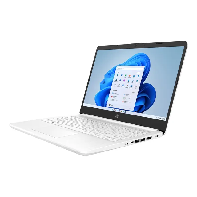 Hp 14-dq0052dx 14 Celeron 4gb Ram 64gb Ssd Snowflake White W