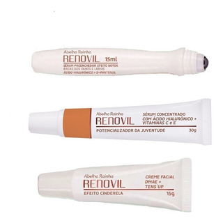 Renovil Efeito Cinderela+ Efeito Botox + Sérum Abelha Rainha Renovil Efeito Cinderela+ Efeito Botox + Sérum Abelha Rainha