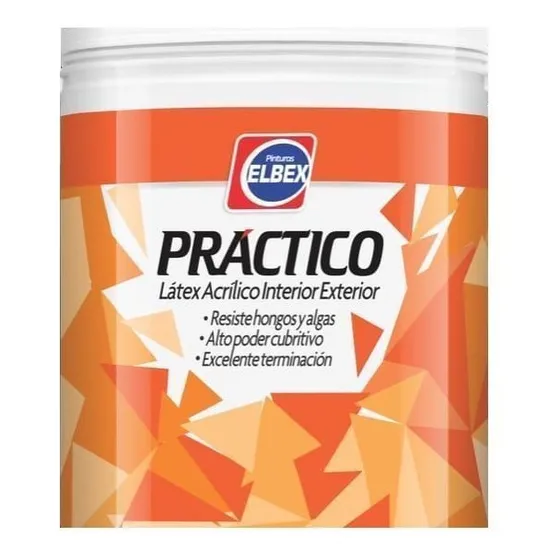  Latex Practico Int/ext Elbex 18lt-ynter