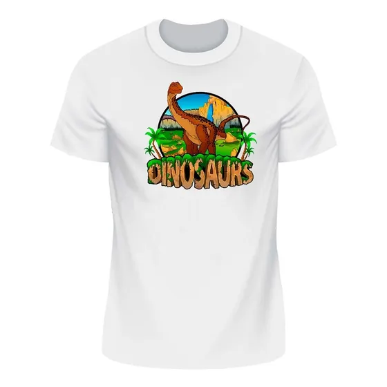 Franela  Niños Niñas Jurassic World Dinosaurio 