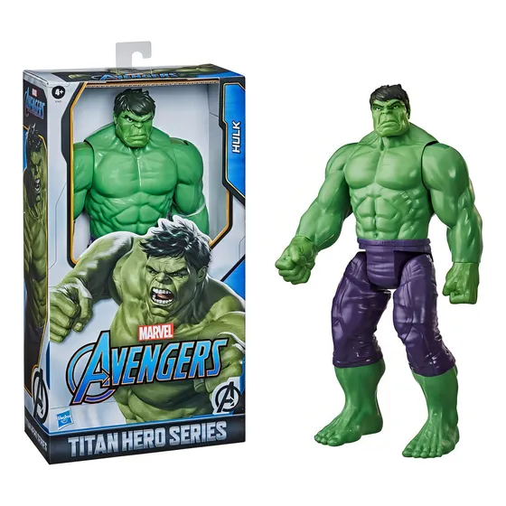 Figura De Acción Marvel Titan Hero Series Hulk +4