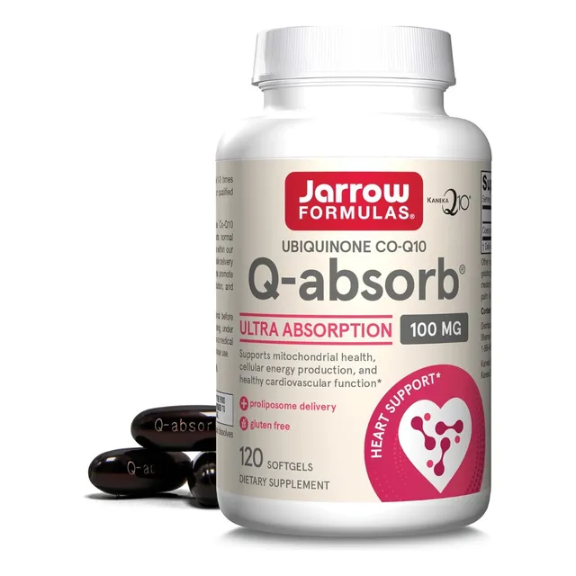Coq10 100 Mg Jarrow Formulas 120 Cápsulas Blandas