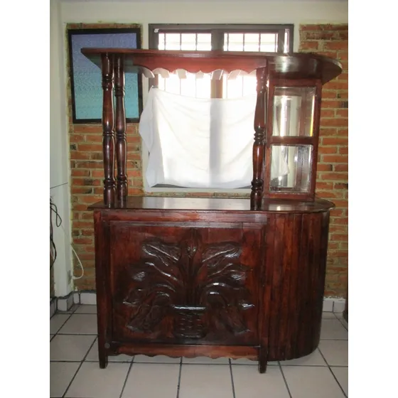 Cantina Bar De Madera Rustica Seminueva Grande