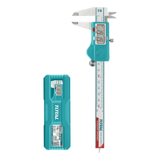 Calibrador Digital Con Estuche Acero 150mm Total Tmt321506