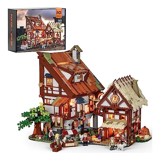 Set De Bloques De Construcción Funwhole Medieval-market