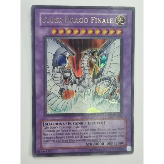 Cyber End Dragon Ultra Yugioh Cvr Italiano