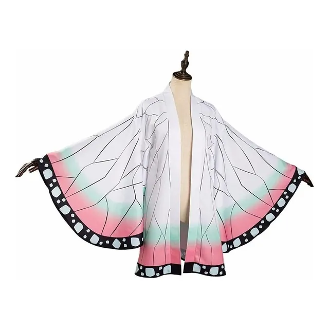 Cosplay Kimetsu No Yaiba Shinobu Kochou Haori - Capa Para Ad
