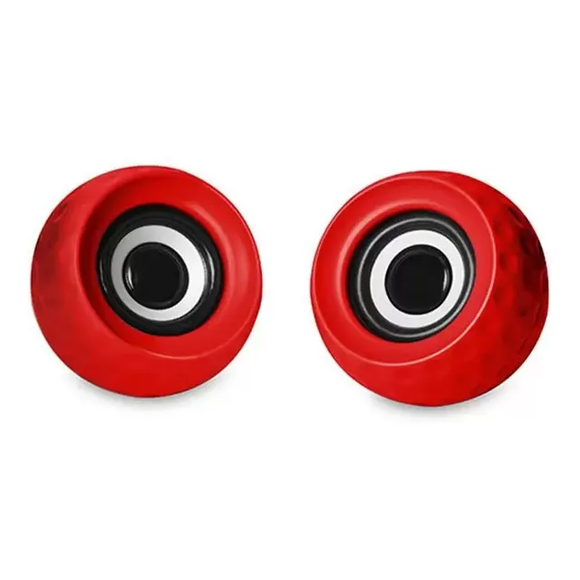 Altavoz Havit Sk486 P2 estéreo 2.0 de 3,5 mm, 3 W x 2, rojo