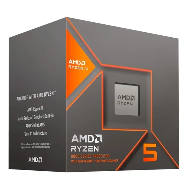 Procesador Amd Ryzen 5 8400f 100-100001591box