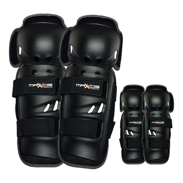Kit Joelheira Cotoveleira Mx Preta Mattos Racing Trilha Motocross Preto Kit Joelheira Cotoveleira Mx Preta Mattos Racing Trilha Motocross Preto
