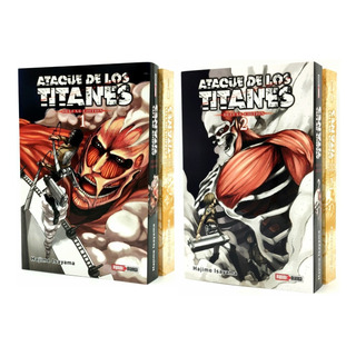 Ataque De Los Titanes Aot Deluxe Edition 1 Y 2 Manga Panini Ataque De Los Titanes Aot Deluxe Edition 1 Y 2 Manga Panini