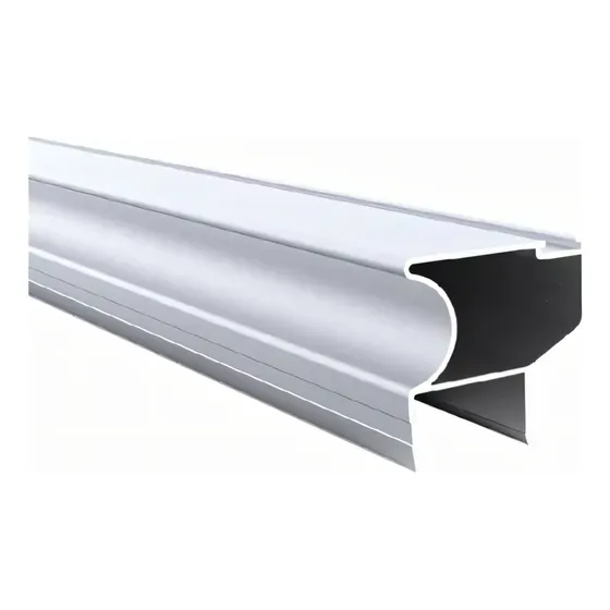 Perfil Manija 2,60mt Placard Aluminio Anodizado Con Felpa