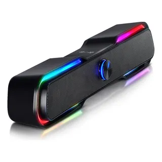 Soundbar Caixa De Som Usb P2 Adamantiun Kurt S11a Para Pc Computador Notebook Tv Led Rgb Soundbar Caixa De Som Usb P2 Adamantiun Kurt S11a Para Pc Computador Notebook Tv Led Rgb