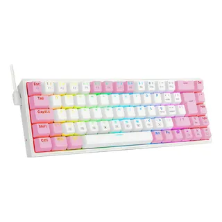 Teclado Gamer MecĂąnico K631wp Castor Rgb Switch Brown Abnt2 Redragon Teclado Gamer MecĂąnico K631wp Castor Rgb Switch Brown Abnt2 Redragon