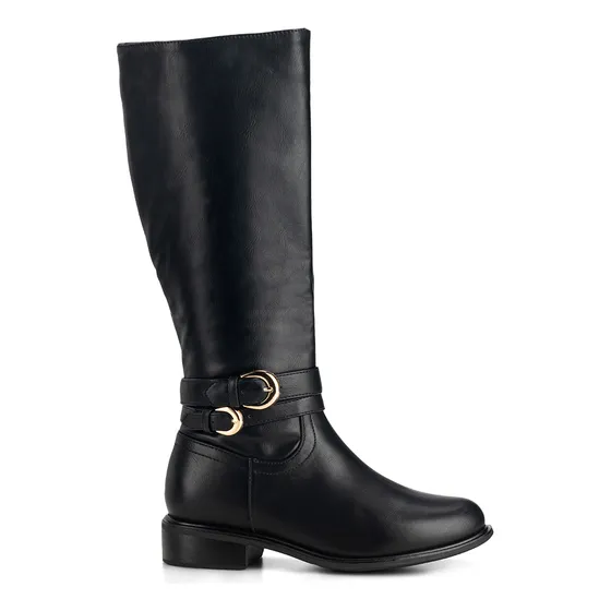 Botas Largas Weide Cierre Cremallera Mujer Botines Para Dama