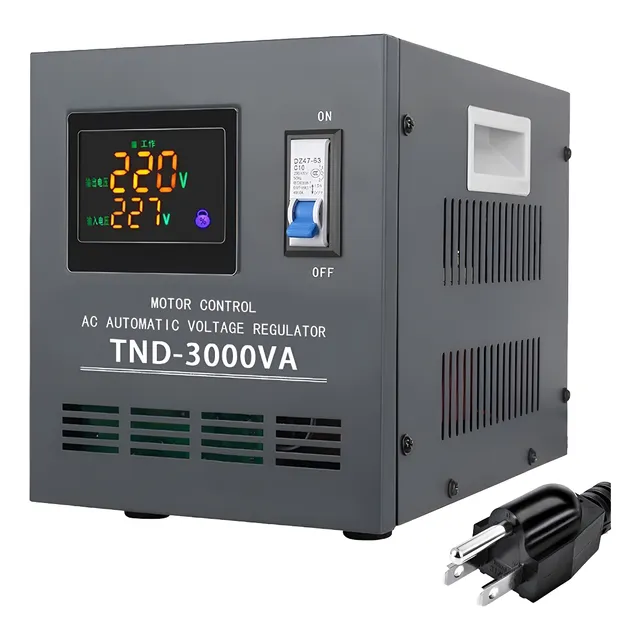 3kw Regulador De Voltaje Automatico Ac 220v 20 A