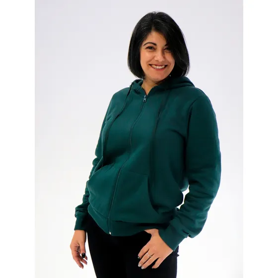 Campera Unissex Básica Con Felpa - E402