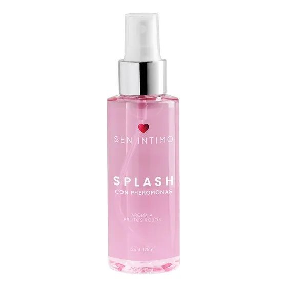 Splash Con Feromonas Sen Aroma Frutos Rojos X 125ml