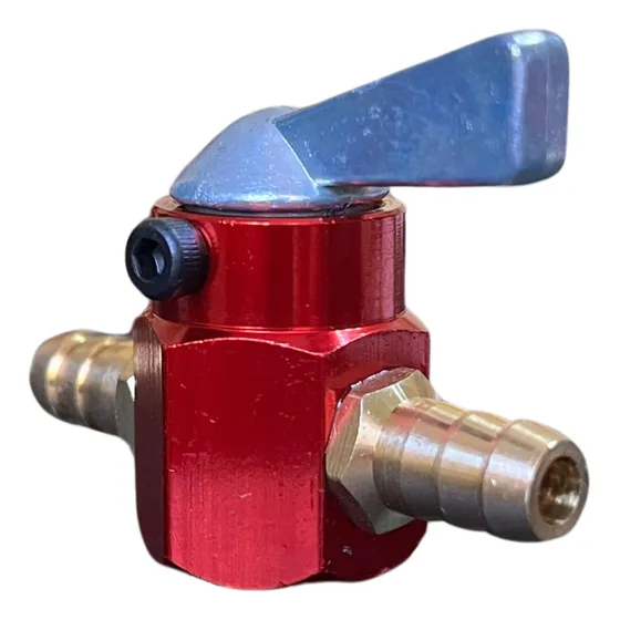 Valvula Corte De Gasolina Conexiones De 1/4 Pulgada