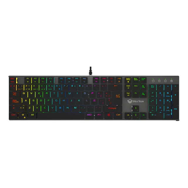 Teclado Mecanico Ultrafino Gamer Meetion Mk80 Outemu Blue