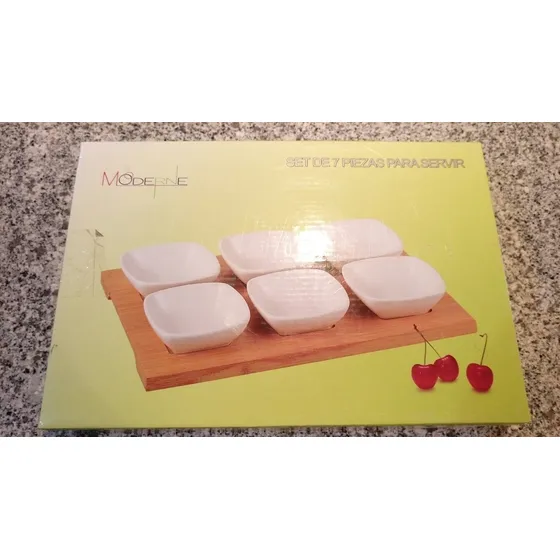 Platos, Utensilio De Cocina, 7 Piezas, Nuevo