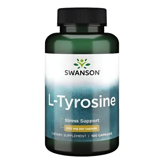 Swanson L Tirosina 500 Mg 100 Cápsulas Botella N\u002Fa | Cuotas sin interés