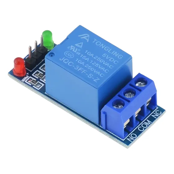 Modulo Rele Relay 1 Canal 5v 10a Arduino Pic Hobbytronica