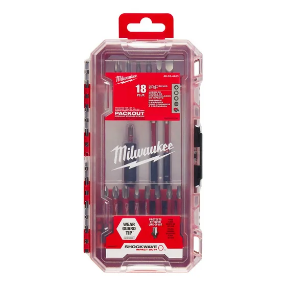Kit puntas Atornillador impacto 18Pzs 48-32-4403 Milwaukee