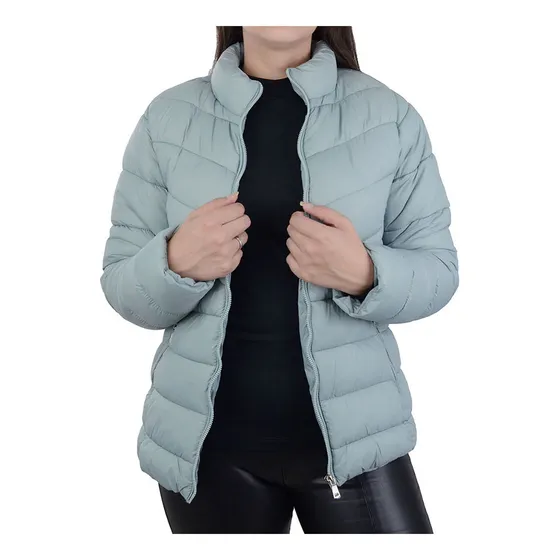 Jaqueta Feminina Facinelli Peluciada Verde Claro - 620302