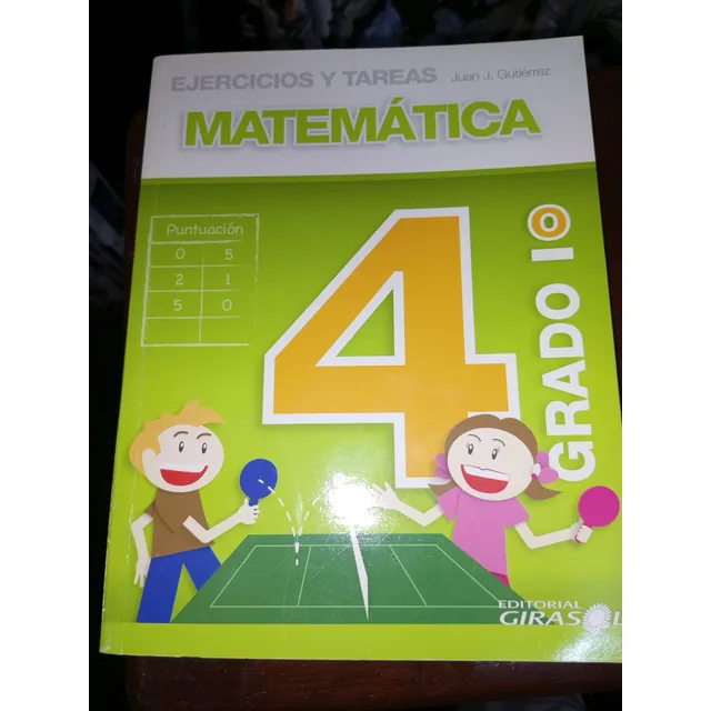 Ejercicios Y Tareas Matemática 4 To. Grado