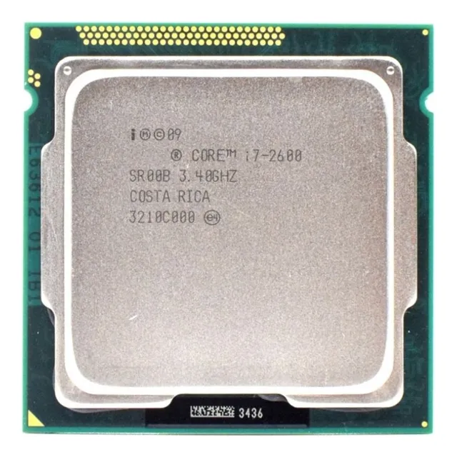 Original Procesador De Cpu Core I7 2600, Cuatro Núcleos,