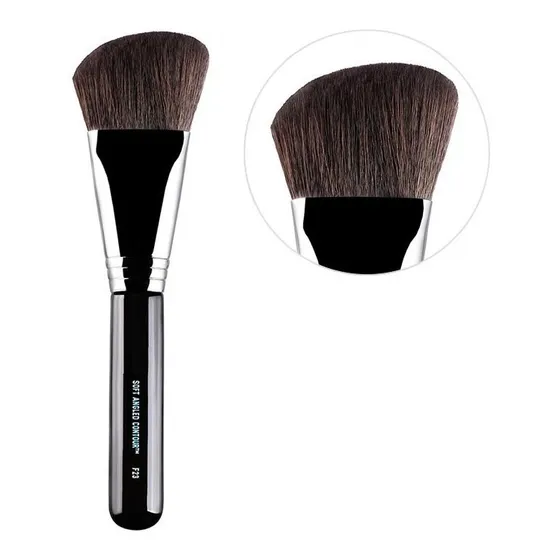Pincel Ruby Rose F23 Linha Max Maquiagem Angled Pó E Blush