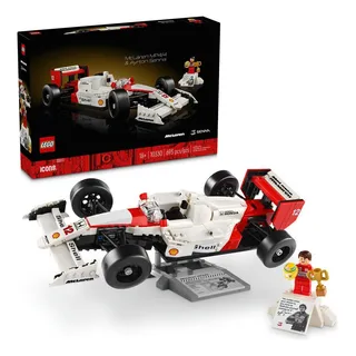 Lego Icons Tributo Ayrton Senna Mclaren Mp4/4 - 693 Pç 10330 Lego Icons Tributo Ayrton Senna Mclaren Mp4/4 - 693 Pç 10330