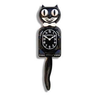Relógio Kit-cat Pequeno Em Preto Relógio Kit-cat Pequeno Em Preto