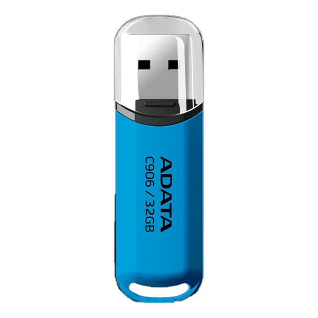 Unidad Flash Usb Adata C906 De 32gb, 2.0, Color Azul