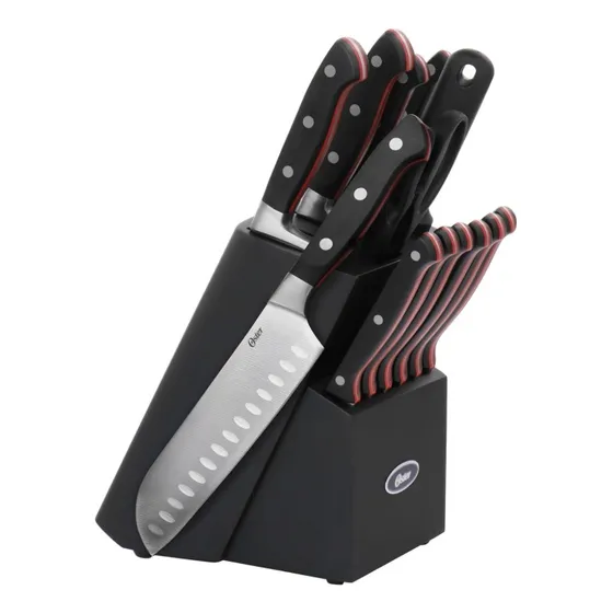 Kit De Cuchillos Oster Durbin 14 Pzas Con Base