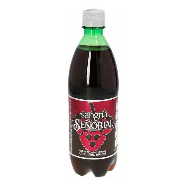 Refresco Sangria Señorial 6 Pzas De 600ml