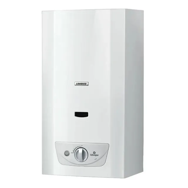 Calefon Longvie 14 Lts Sin Piloto Cn414ss Gas Natural  Pc