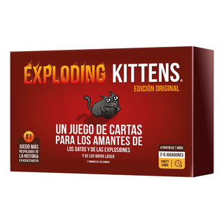 Juego De Cartas Exploding Kittens Ekiek01es Versión En Españ Juego De Cartas Exploding Kittens Ekiek01es Versión En Españ