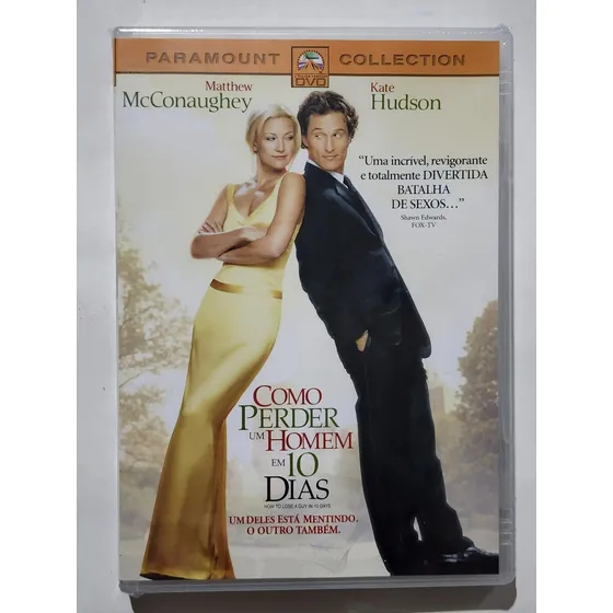 Dvd Como Perder Um Homem Em 10 Dias Original Lacrado